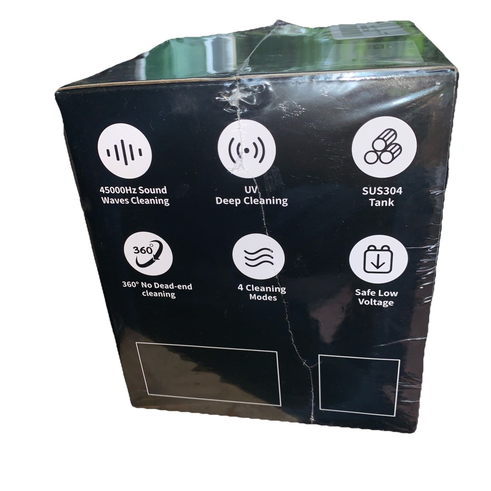 ECOBASIC ULTRASONIC RETAINER CLEANER MACHINE DENTURES MOUTH GUARDS