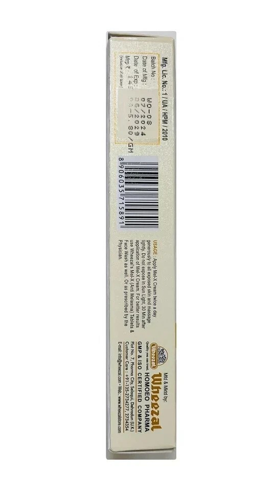 Wheezal Mel X Melasma Cream 25gm free shipping