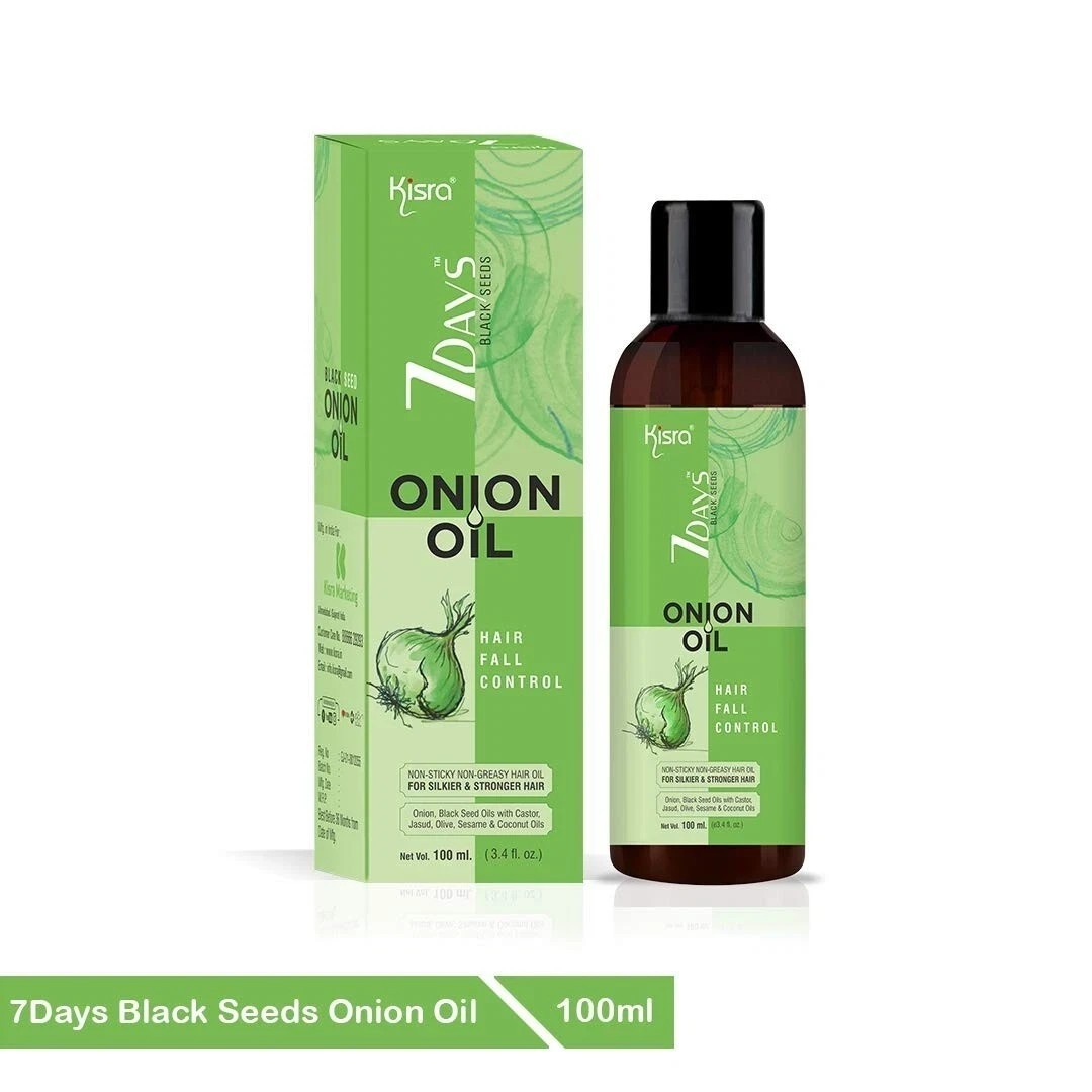 7 Days Black Seed Onion Hair Oil / Hair Fall Control & Hair Growth 100ml