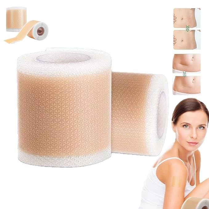 2pack Overnight Silicone Wrinkle Patches Face Anti Wrinkle Tape Forehead Neck