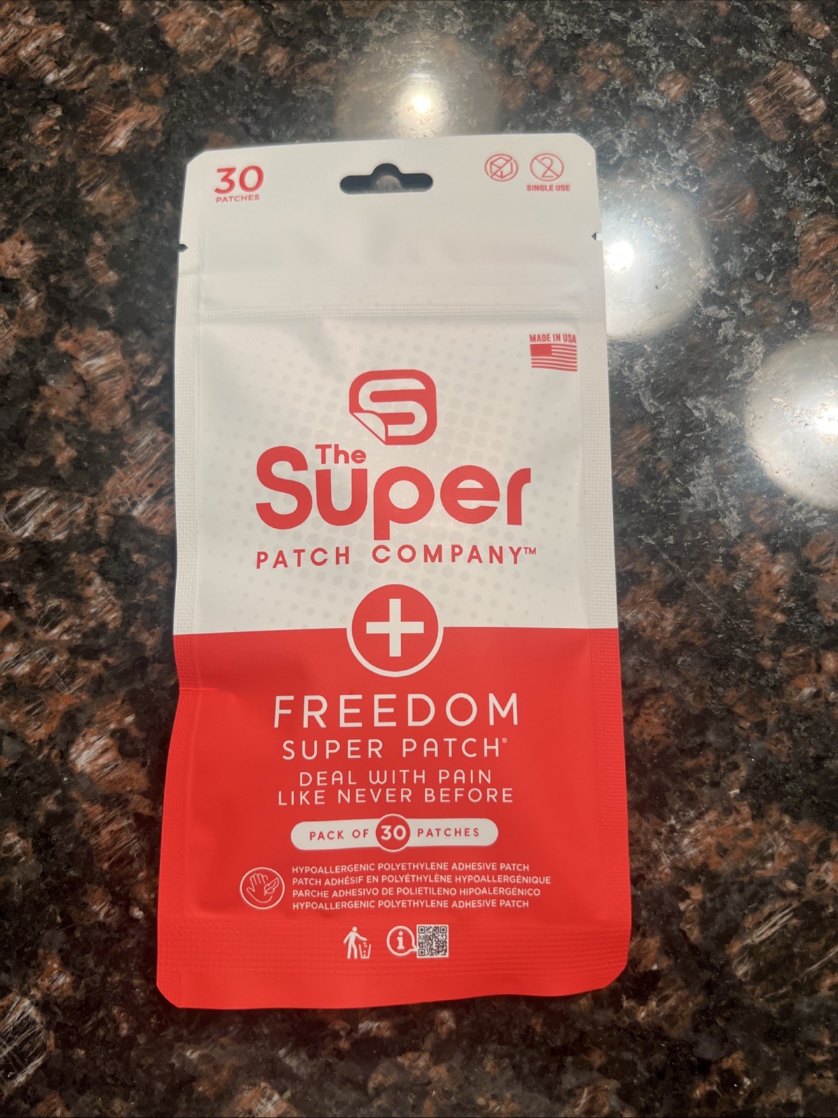 The Super Patch : Brand New FREEDOM 2.0 Patch- Pack of 30 Patches