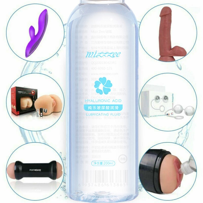 Lube Personal Sex Lubricant Water-Based Long Lasting Easy Clean Women Men Adult