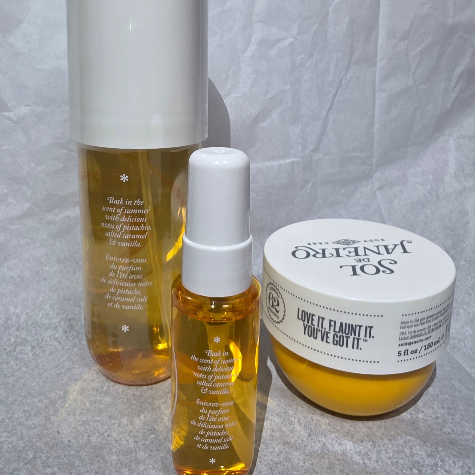 Sol de Janeiro Perfume (XL & Travel Size) + Brazilian Bum Bum Cream Large Size