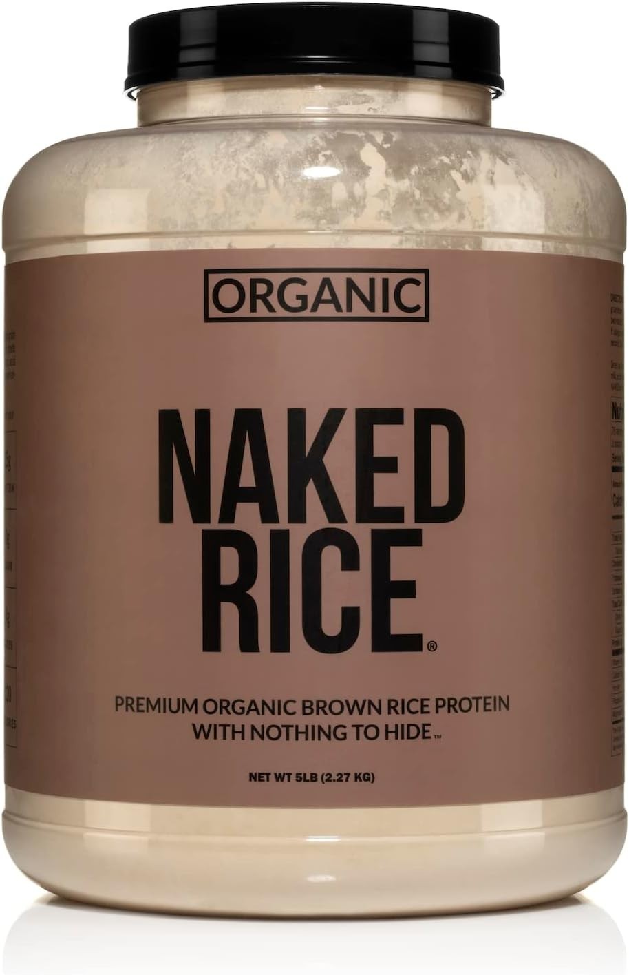 Rice Protein Powder 5LB Organic Vegan Gluten Free 76 Servings