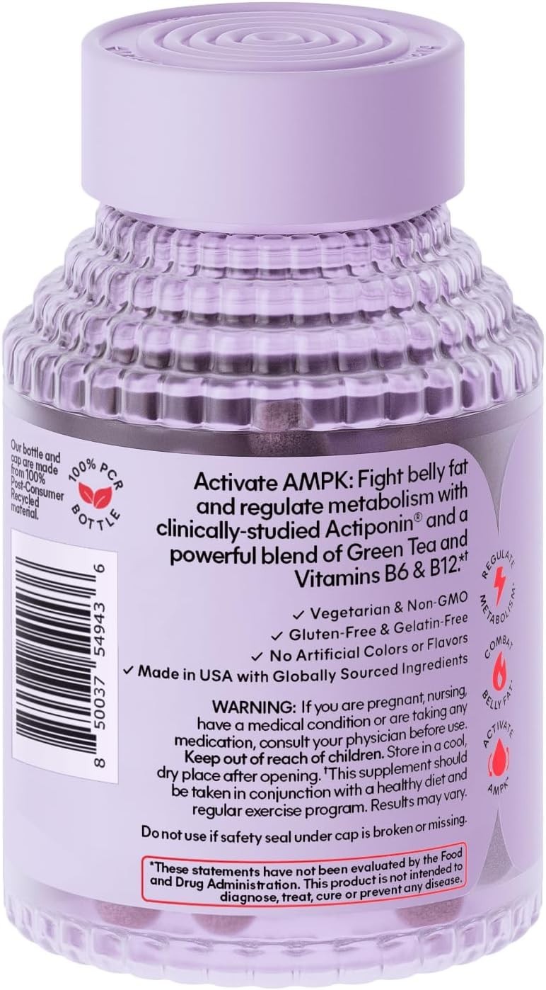 Lemme Burn AMPK Activator Supplement Metabolism Belly Fat Burner For Men Women