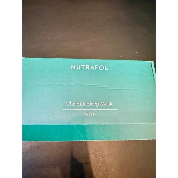 NEW Nutrafol The Silk Sleep Mask Pure Silk