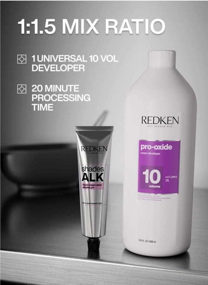 REDKEN ALK Demi-perm Hair Color 2.1 fl oz (Choose Shade) NEW