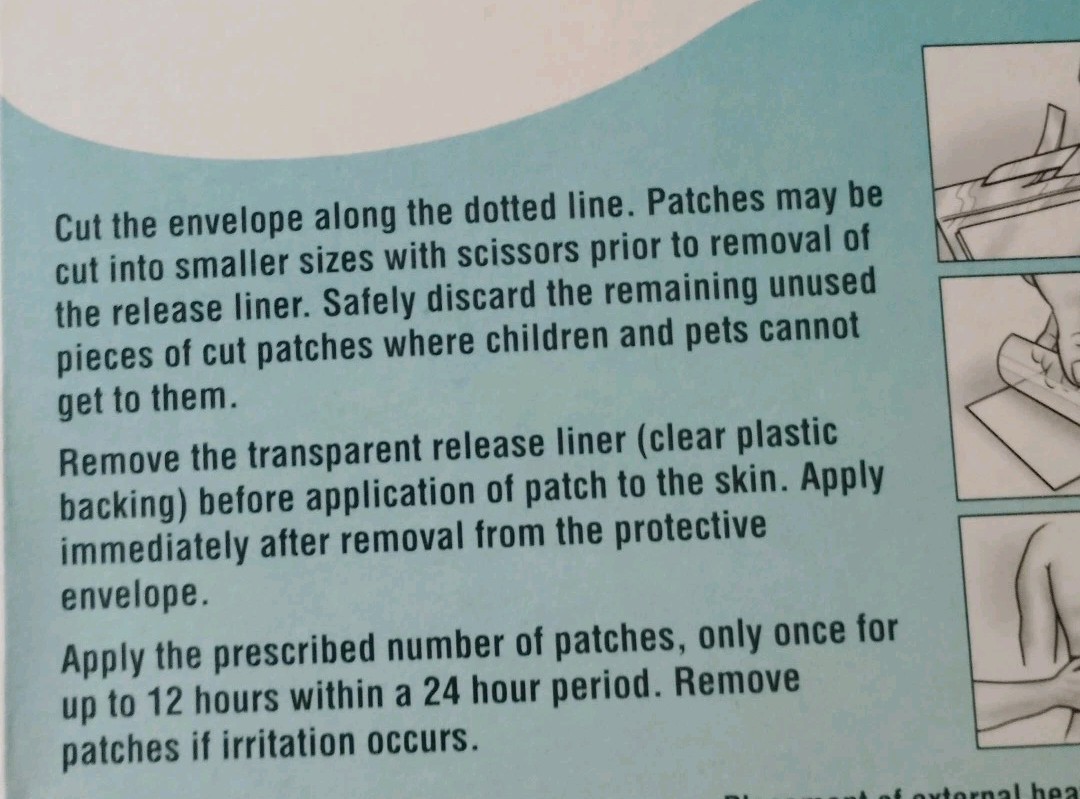 pain PATCHES Best Ones Out. Please READ DESCRIPTION