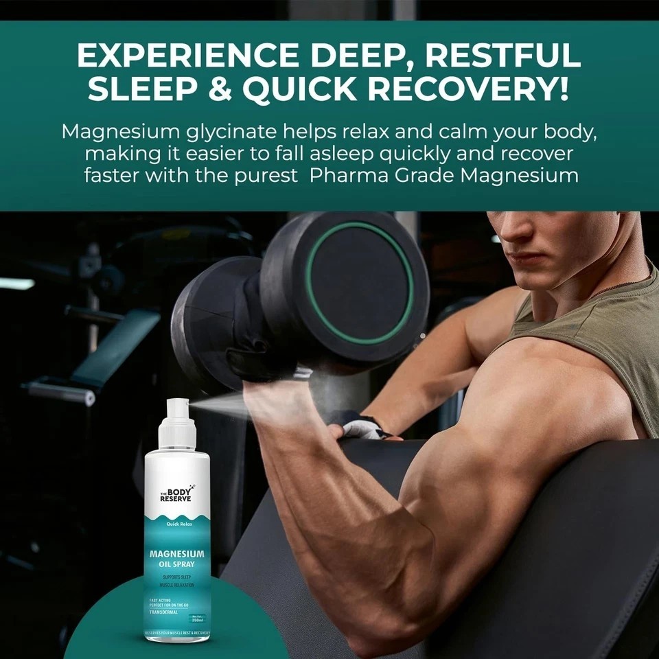 The Body Reserve Magnesium Oil Spray – 200ml