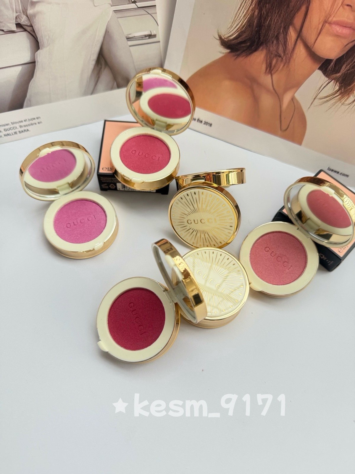 GUCCI GLOW BLUSH Radiant Silky Blush 5.5g/0.19oz