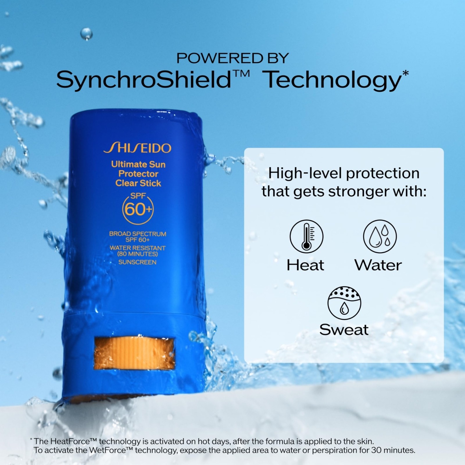 Clear Sunscreen Stick – Invisible Broad-Spectrum SPF – Lightweight Face Sunscree