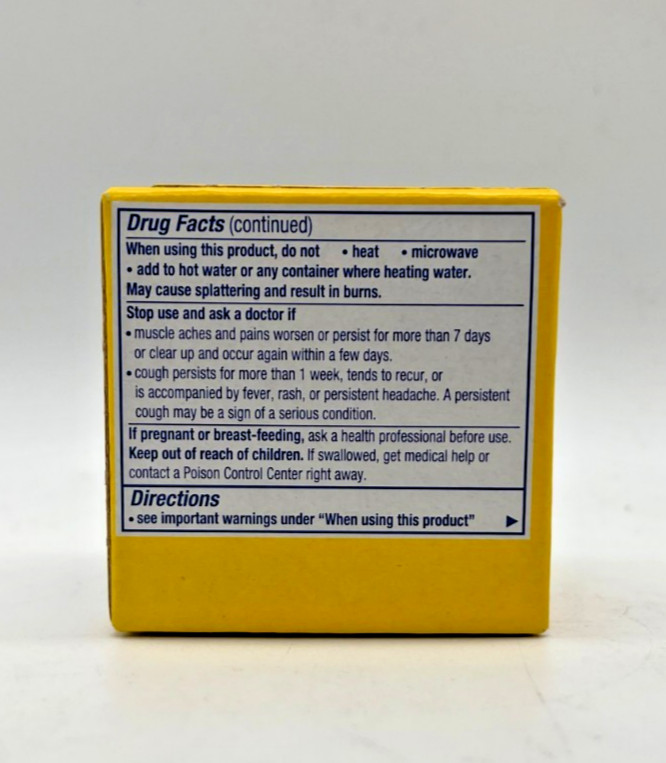 3x VICKS VAPORUB COUGH SUPPRESSANT TOPICAL OINTMENT LEMON SCENT 1.76 OZ EACH