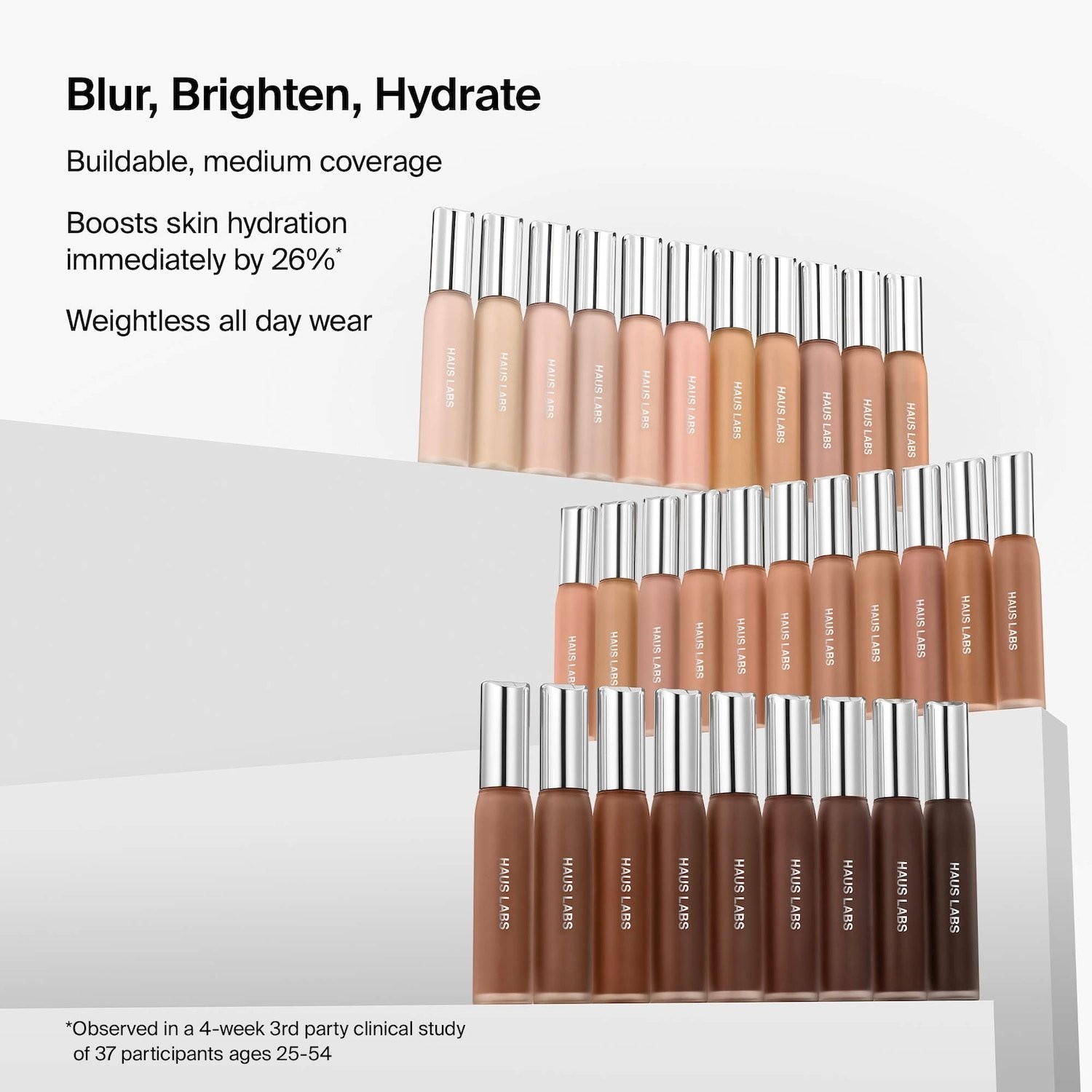 HAUS LABS BY LADY GAGA Triclone Skin Tech Hydrating Concealer, 31 colors