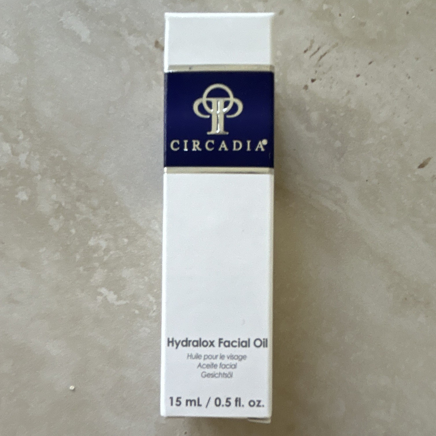 Circadia Hydralox Hydrating Facial Oil Vanilla Scent 0.5 fl oz EXP 08/27
