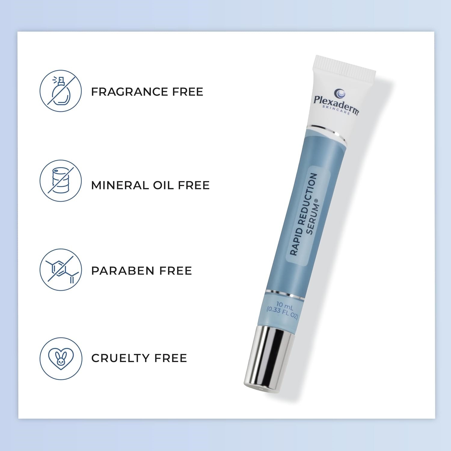 3X Plexaderm Rapid Reduction Eye Serum – Visibly Reduces Under-Eye Bags,Wrinkles