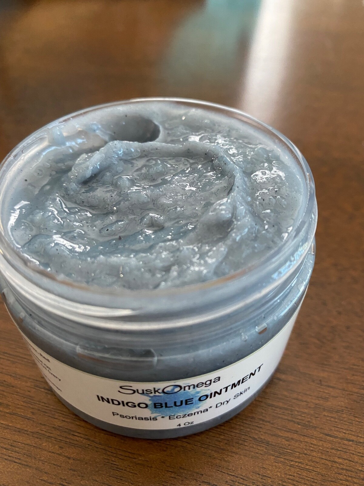 Blue Indigo 4 oz Ointment Handmade Psoriasis Eczema SuskOmega