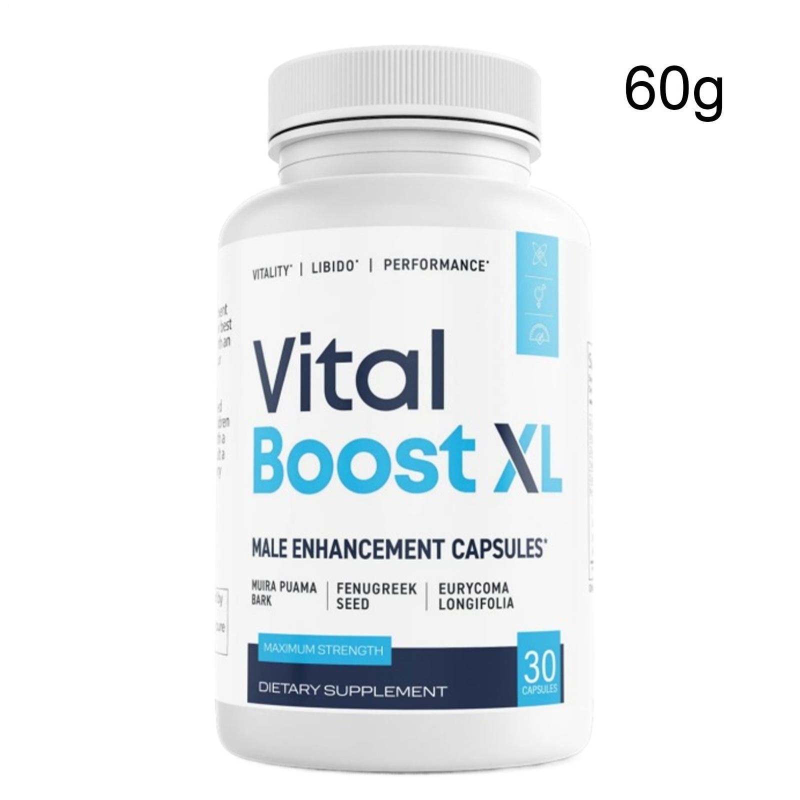 Vital Boost XL Mens Health Support Dietary Supplement 30 Capsules