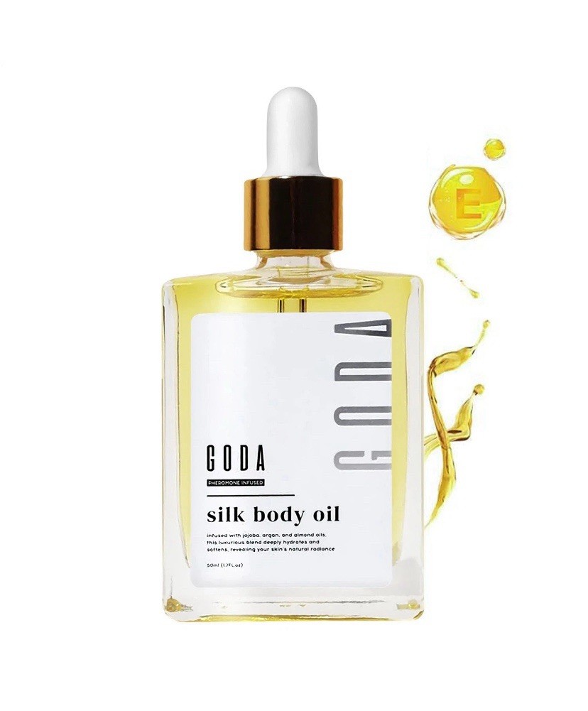 GODA Silk Body Oil Women Firming Anti Aging MoisturizerFormulaShowerOil1.7oz