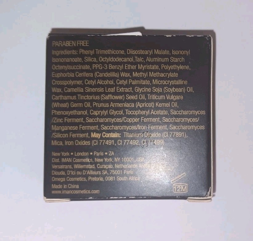 IMAN Second to None Cover Cream Sand Medium New in Box VHTF