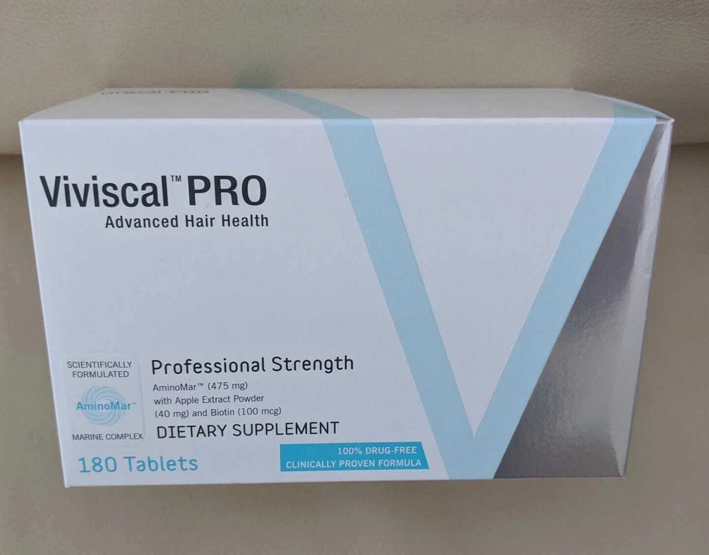 VIVISCAL PRO – Professional Hair Growth Supplement 180 Tablets, Expiring in 2027