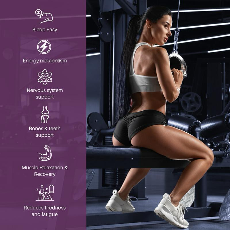 Totaria 12‑in‑1 Magnesium Complex 700mg Advanced Supplement Featuring Glycinate,