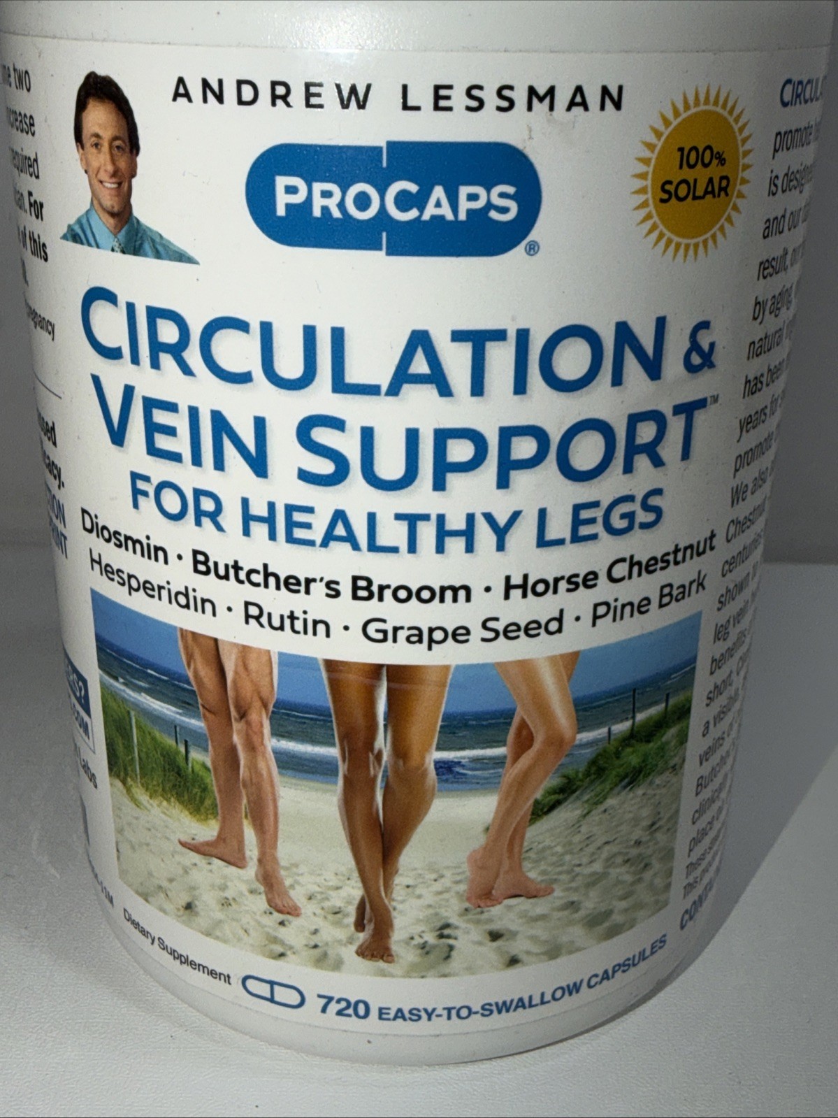 Andrew Lessman Circulation & Vein Support 720 Caps Best by 11/2028 Sealed