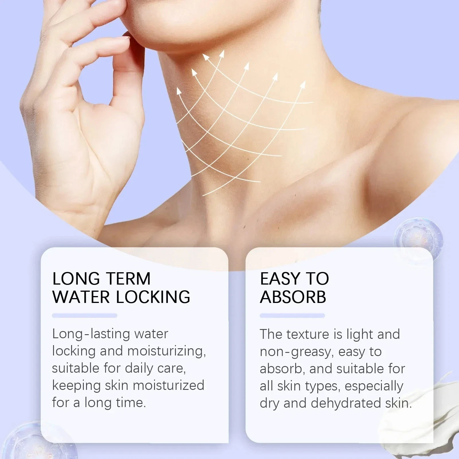 Go New Pure Beauty Tighten & Lift Neck Firming Cream – Anti-Aging Neck Creams fo