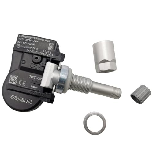 Programmed Tire Pressure Monitoring System (TPMS) Sensor 42753-T6N-A01 X4