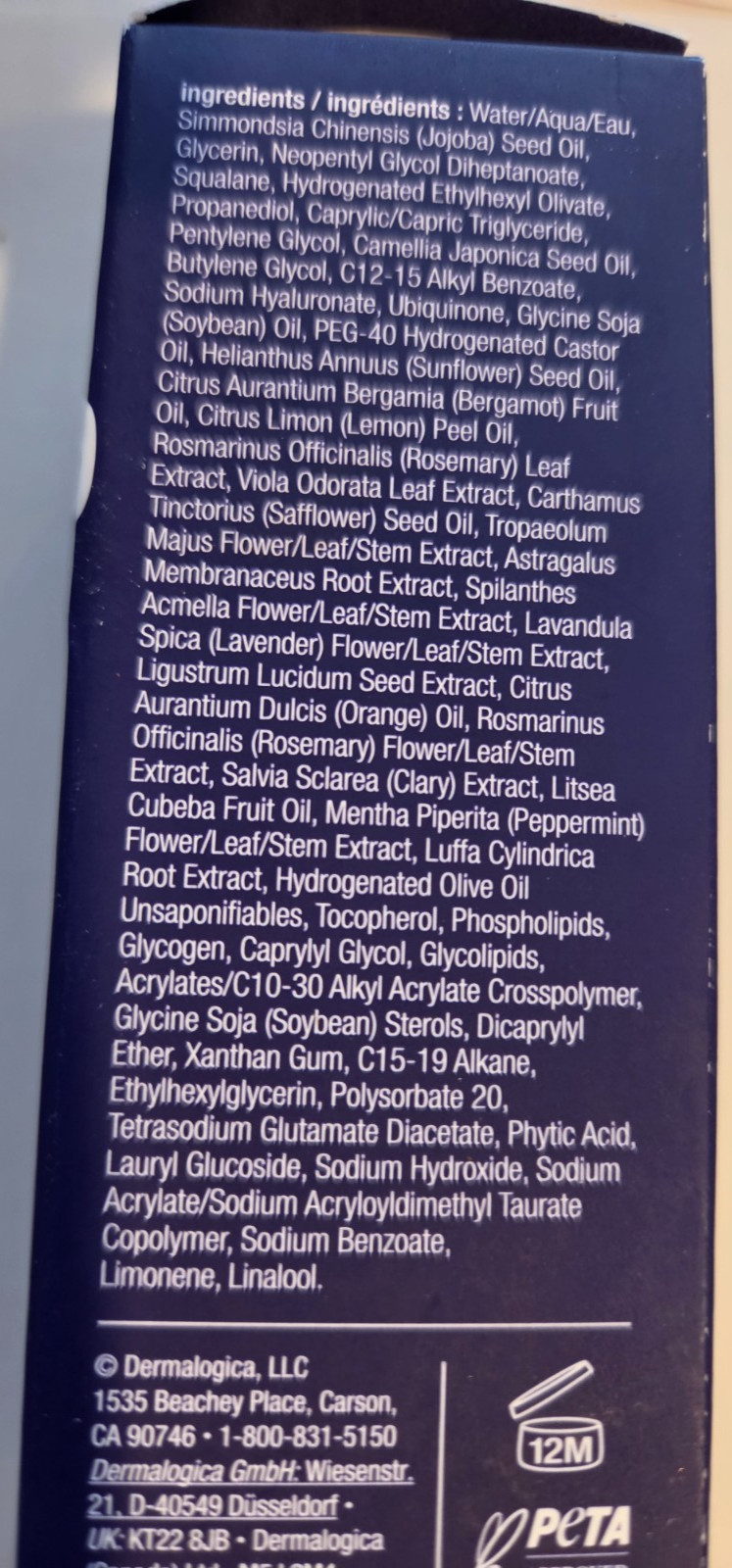 Dermalogica Phyto Nature Oxygen Face Cream 1.7oz/50ml