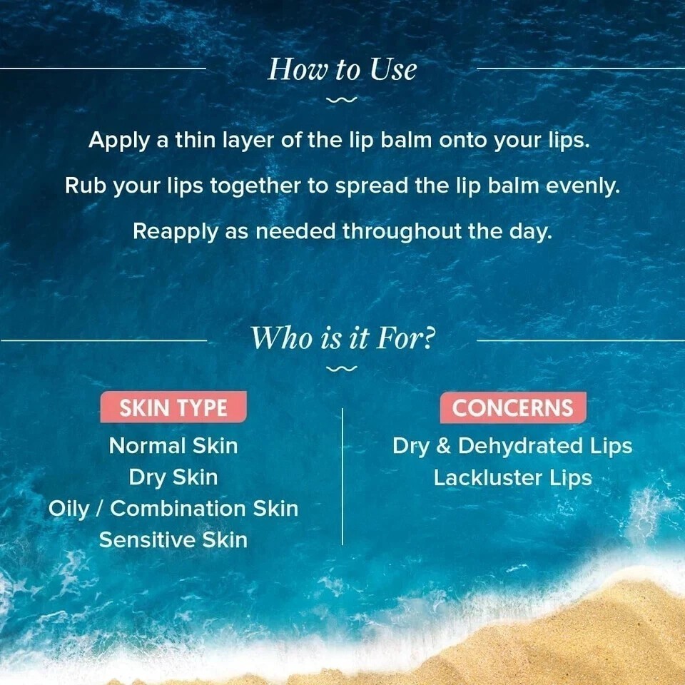 Aqualogica Plump+ Luscious Tinted Lip Balm for Men & Women Lip Mask for Dry 10g