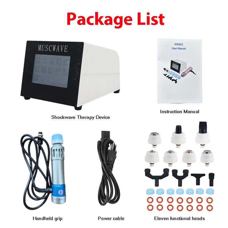 2026 New Shockwave Therapy Machine for Muscle Pain and Erectile Dysfunction USA
