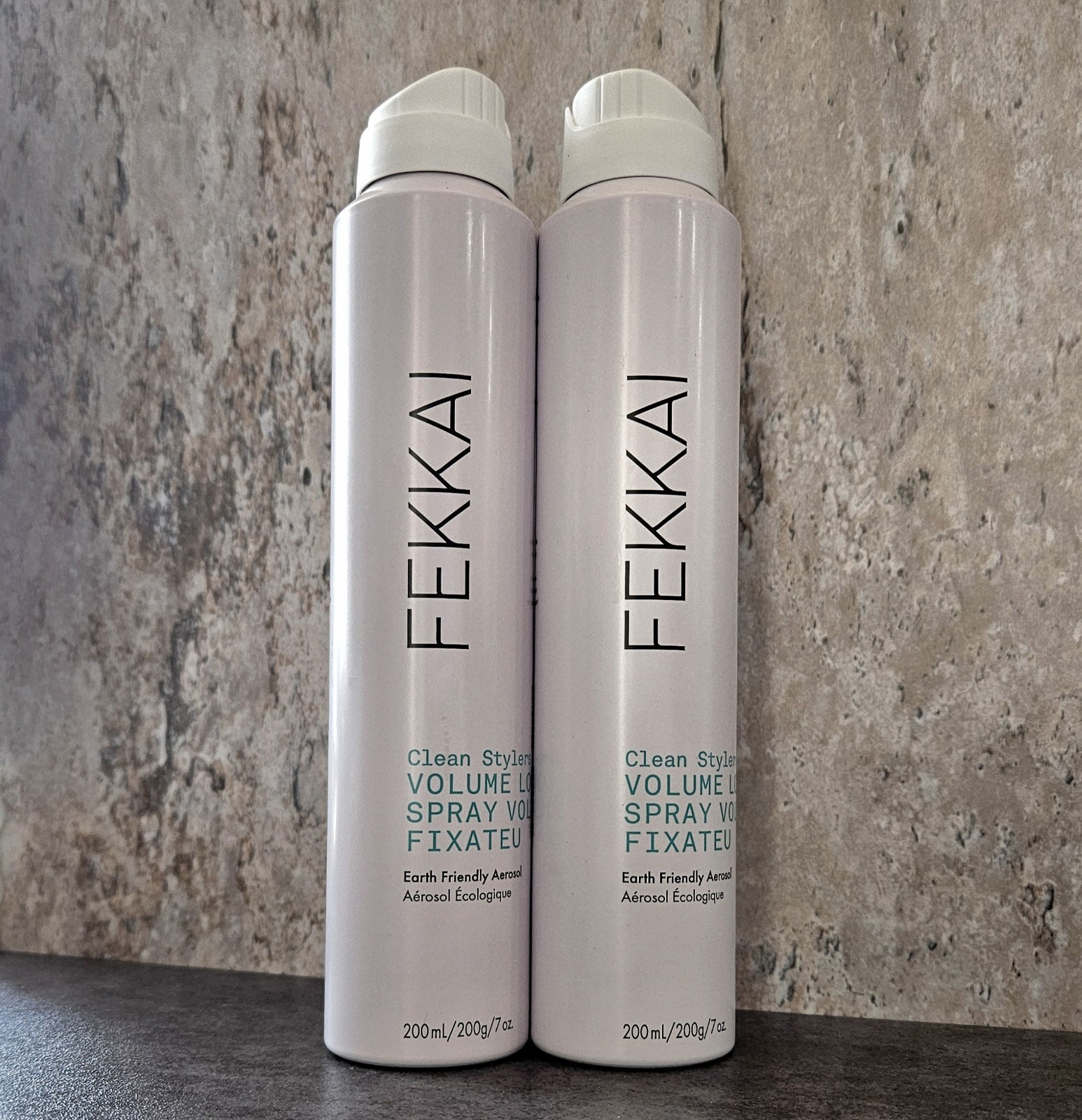 2 cans Fekkai Clean Stylers Volume Lock Spray Volume 7oz each NEW! $54 MSRP