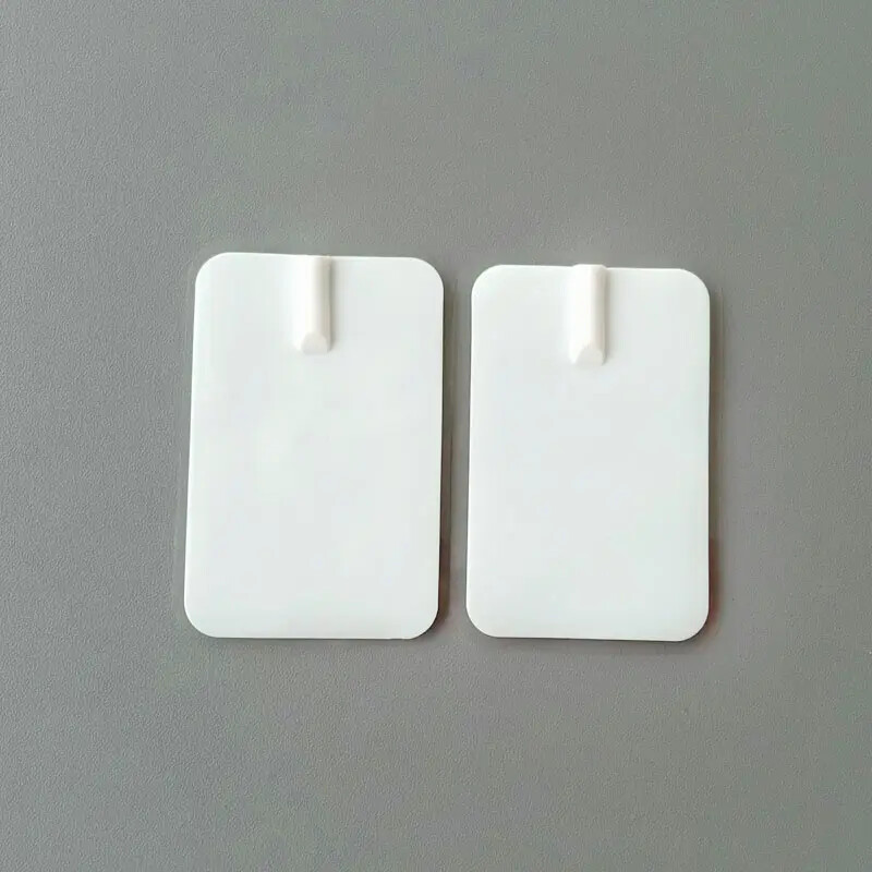 Replace 6×4cm/9×6cm Electrode Pads Silicone Rubber 2mm Connection Massage Pads