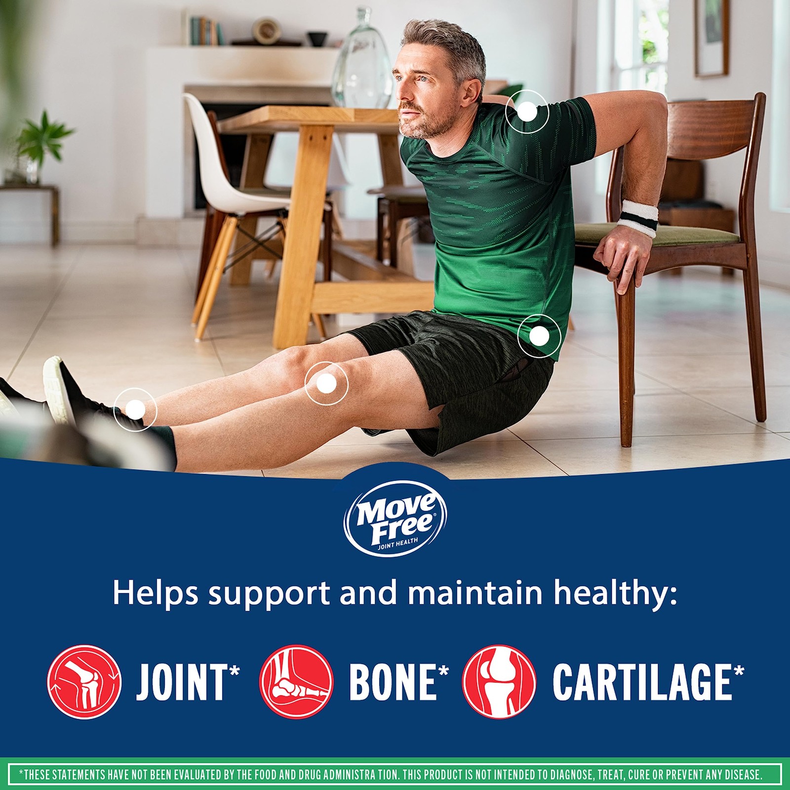 Move Free Move Advanced Glucosamine Chondroitin Msm Joint Support Supplement