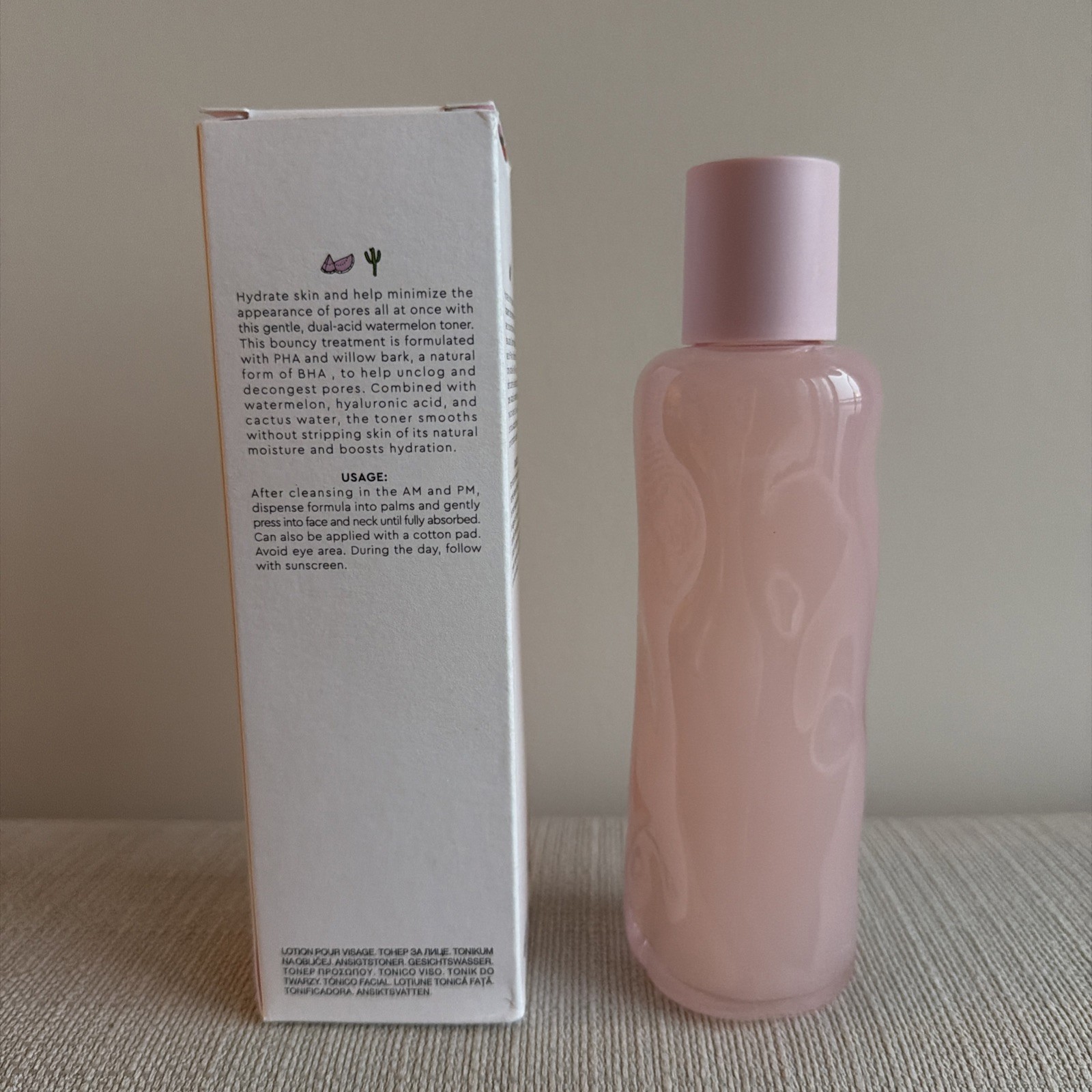 GLOW RECIPE Watermelon Glow PHA + HBA Pore-Tight Toner 150mL/5fl.oz