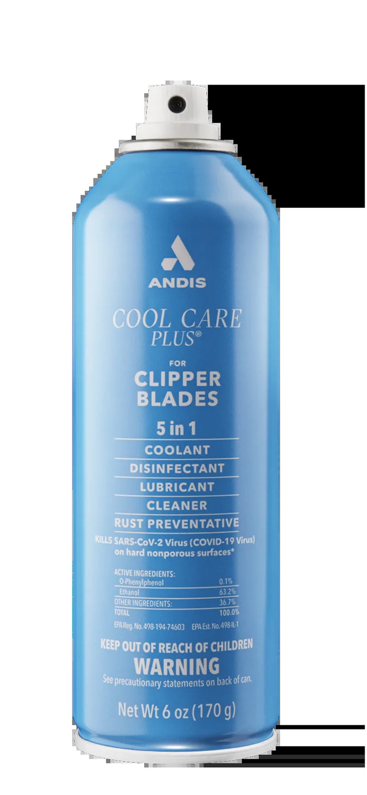 Cool Care plus 5 in 1 Spray for Clipper Trimmer Blades 6 Oz