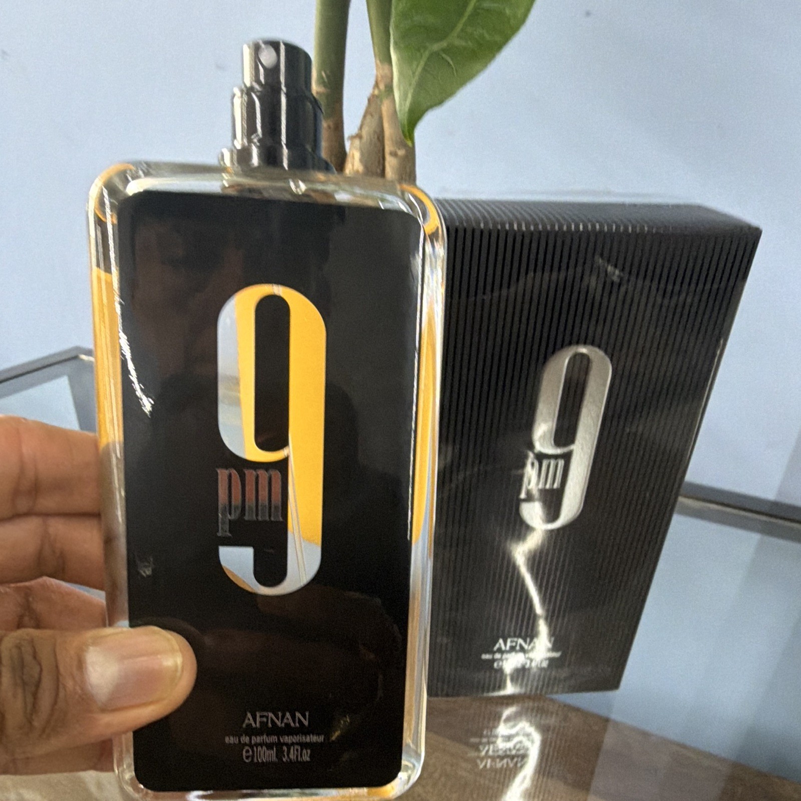 Afnan 9pm Eau de Parfum Spray Fragrance, Regular Size, 3.4 fl oz