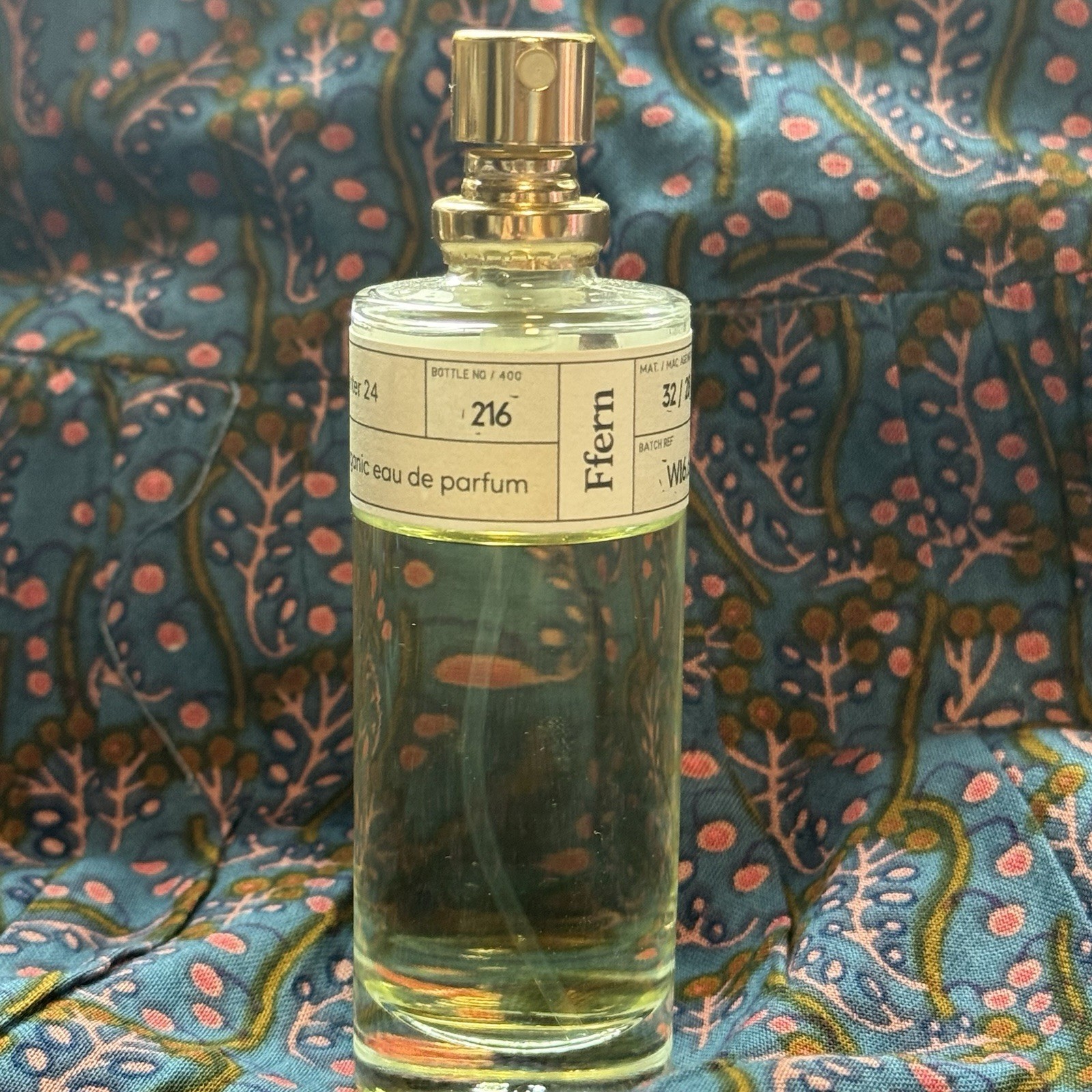 Ffern Winter 24 Organic Eau de Parfum 1 oz – Limited Edition Bottle #356 USED