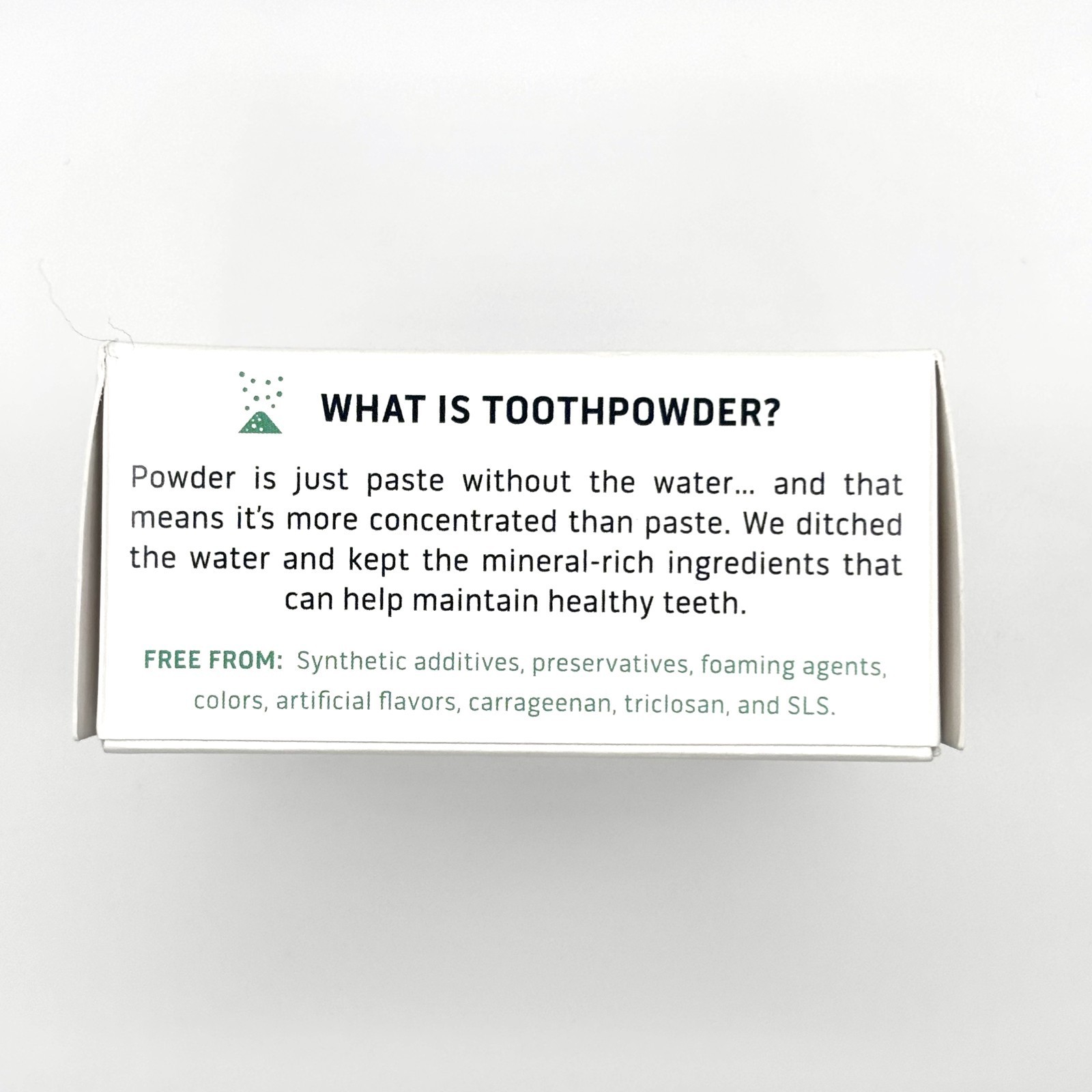Primal Life Organics Dirty Mouth Toothpowder Peppermint nHA 1oz Fluoride-Free