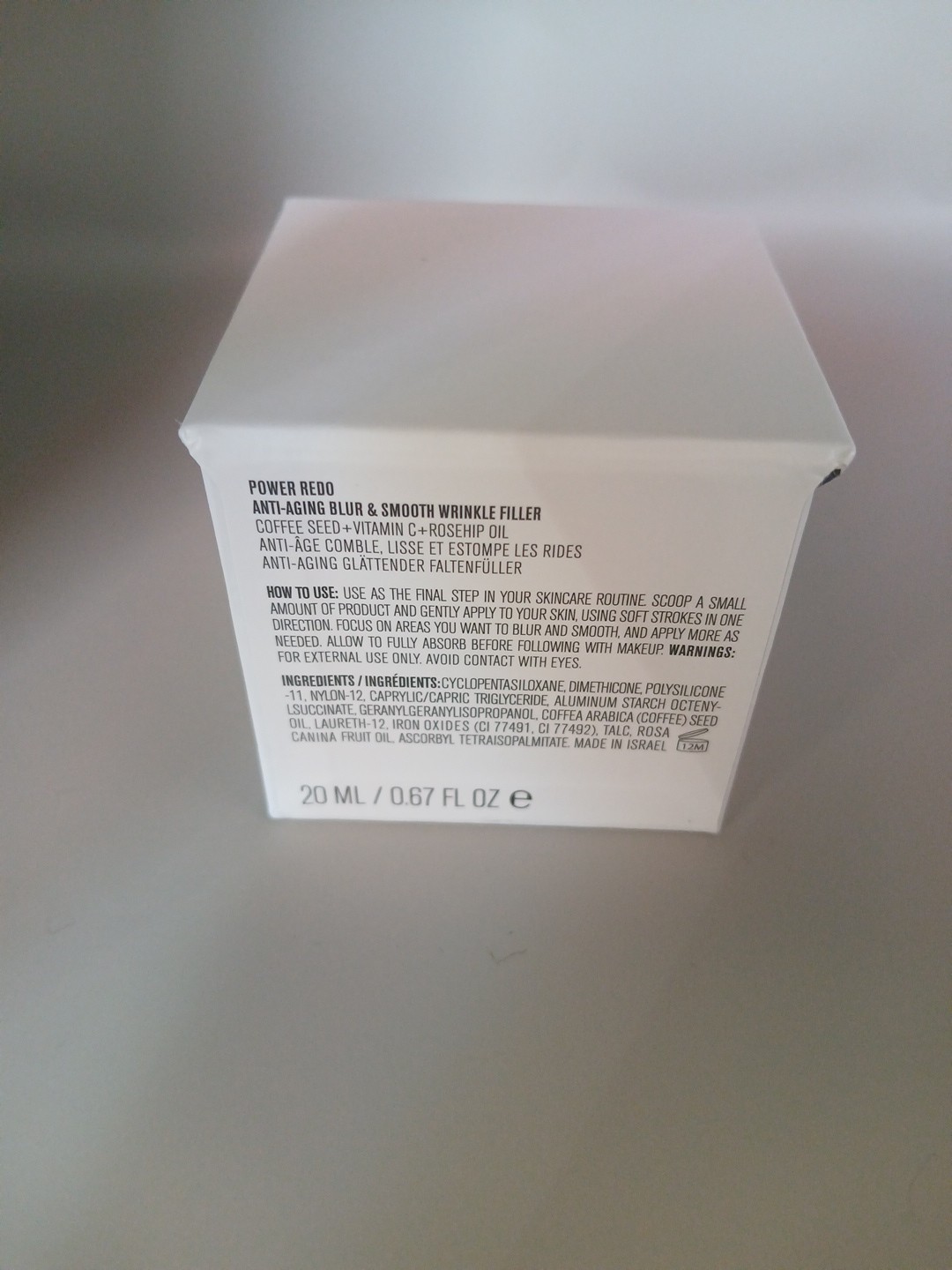 IL MAKIAGE POWER REDO ANTI AGING BLUR & SMOOTH WRINKLE FILLER 0.67 OZ