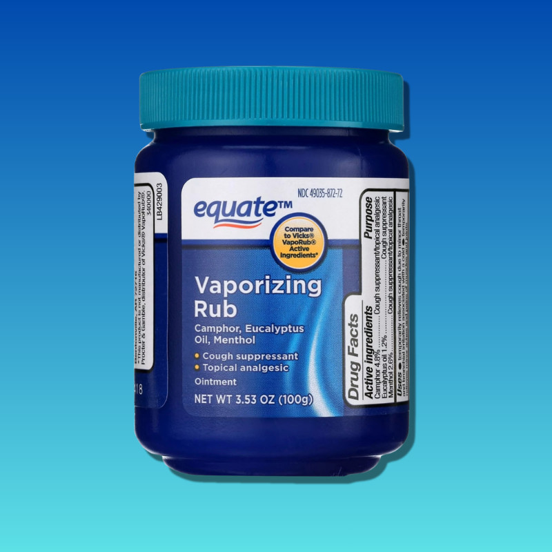 3 Pack Equate Vaporizing Rub Ointment 3.53oz Compare to Vicks Vaporub Active New