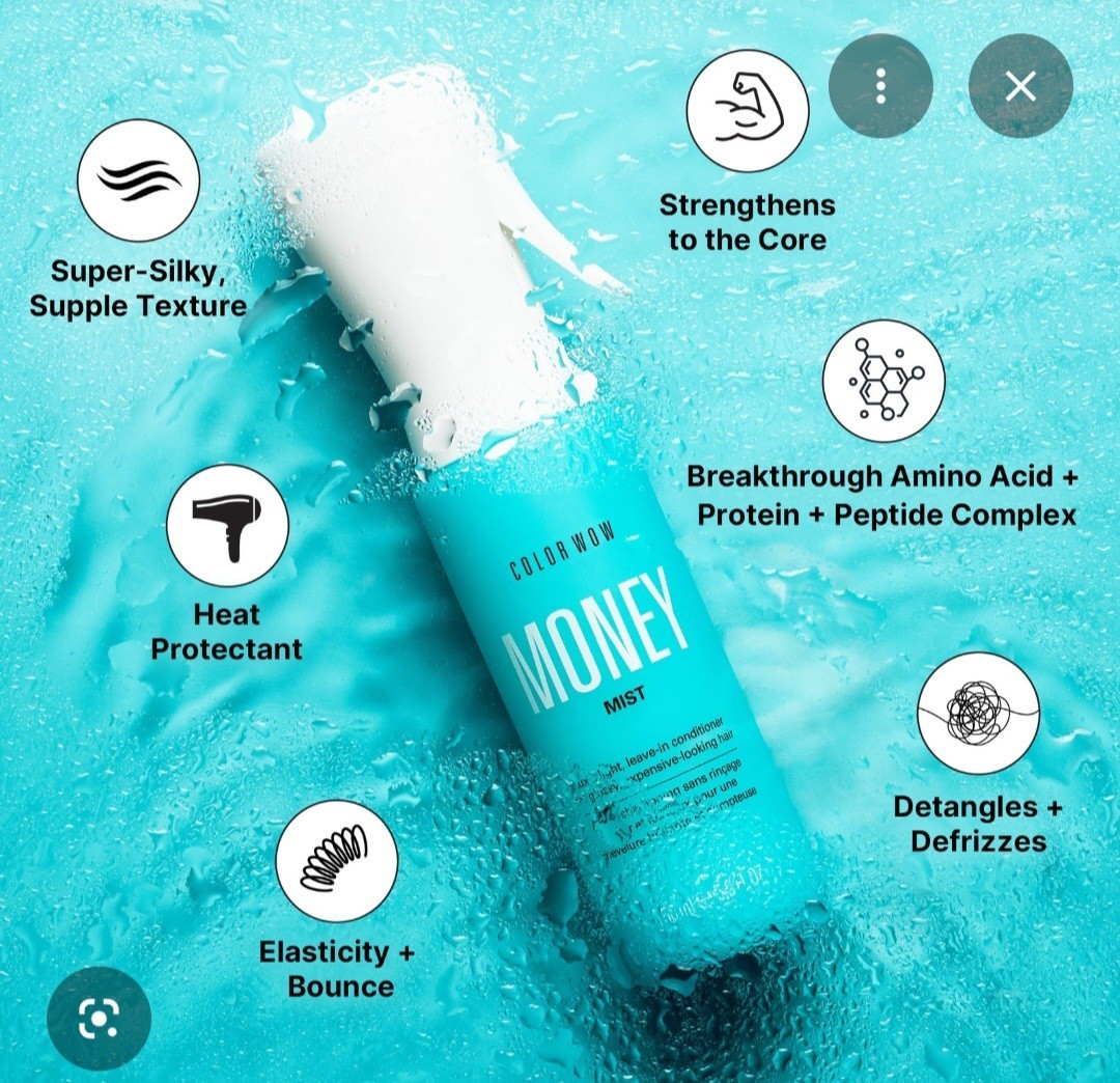 Color Wow Money Mist Hair Mist Spray for Hair, Unisex Adult, 5.0 fl oz