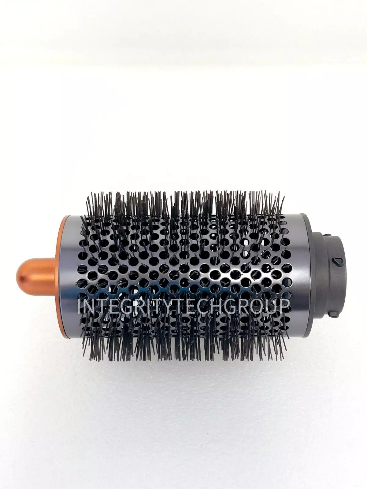 New Genuine Dyson Airwrap Large Round Volumizing Brush Attachment, Nickel/Copper