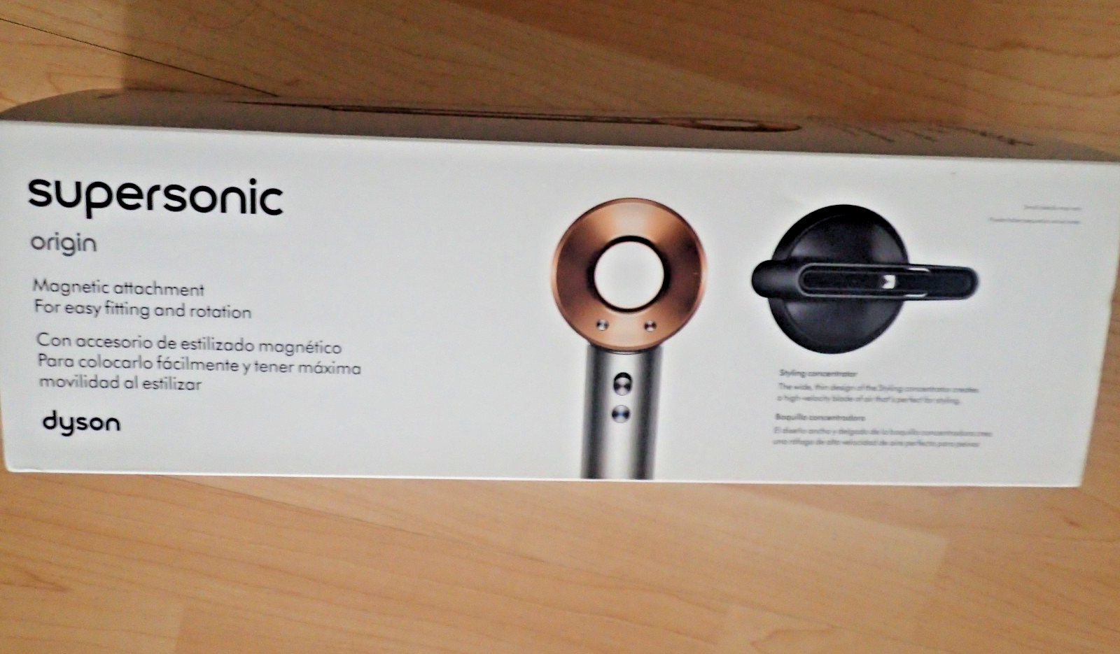 FACTORY SEALED DYSON Supersonic Origin Hair Dryer Nickel/Copper – AUTHENTIC