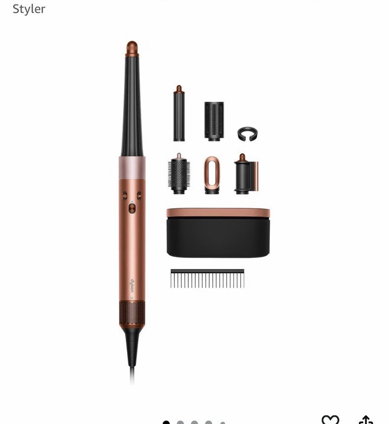 Dyson Airwrap i.d. Multi-Styler Straight+Wavy Long 1.6in – Amber Silk HS08