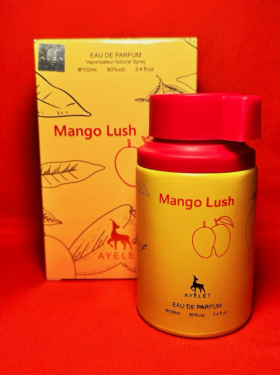 AYELET Mango Lush Eau de Parfum Spray 3.4 fl oz Tangerine Vanilla Orchid