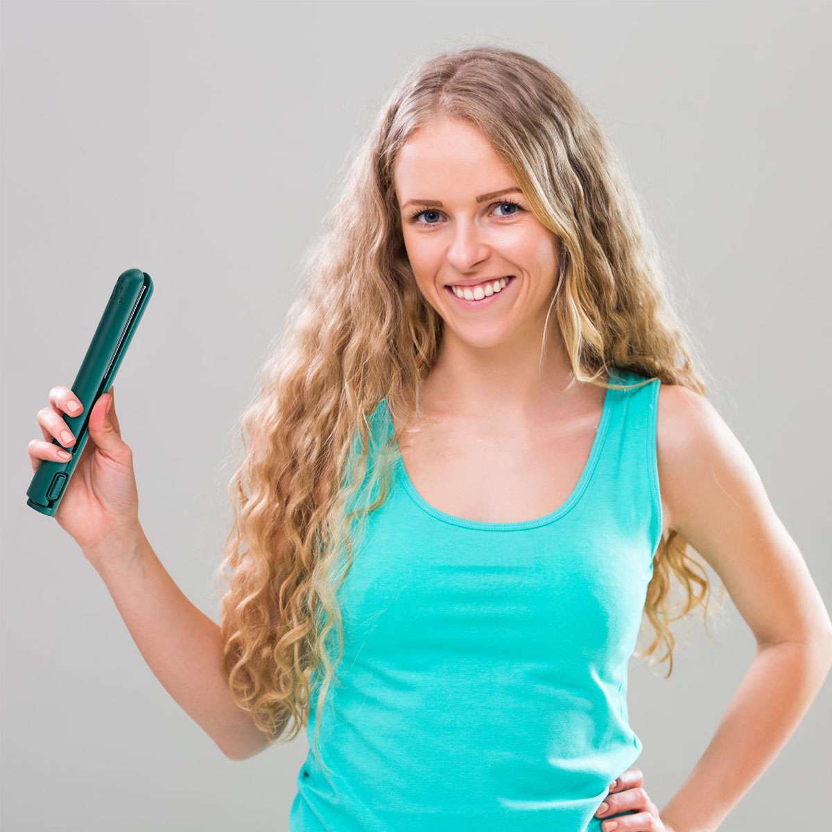 Mini Dual Purpose Curling Iron,Upgrade Small Hair Straightener,Portable 2 in 1