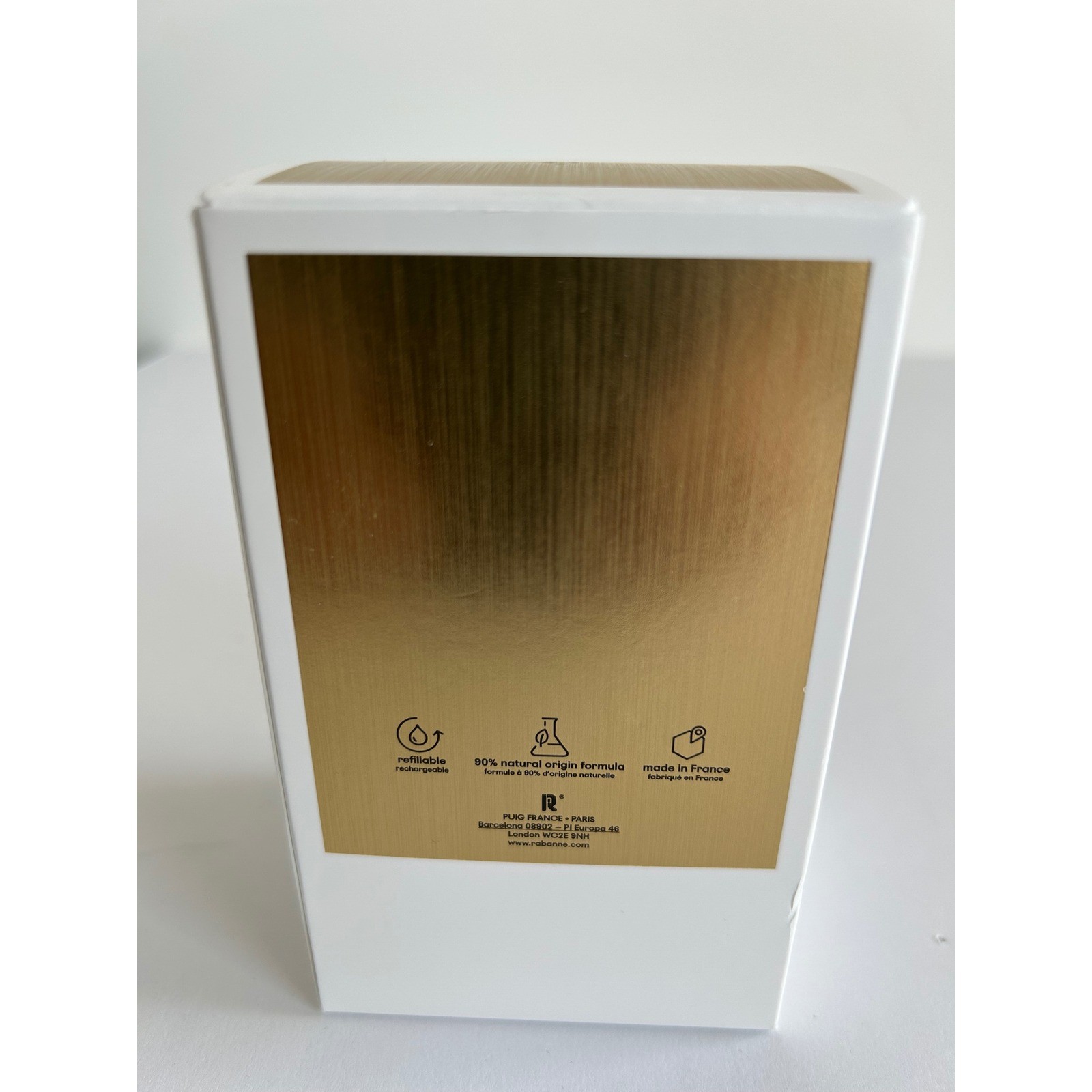 Rabanne Million Gold For Her Eau de Parfum 50ml 1.7oz EDP Spray Refillable Boxed