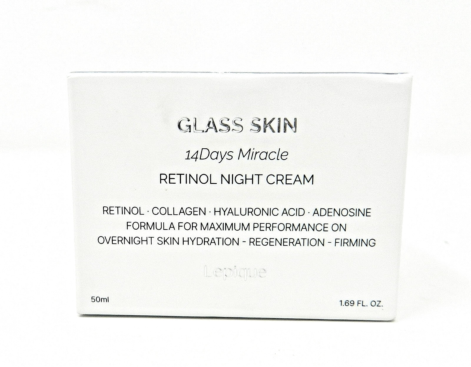 Lepique Glass Skin 14Days Miracle Retinol Night Cream 50 mL 1.69 oz