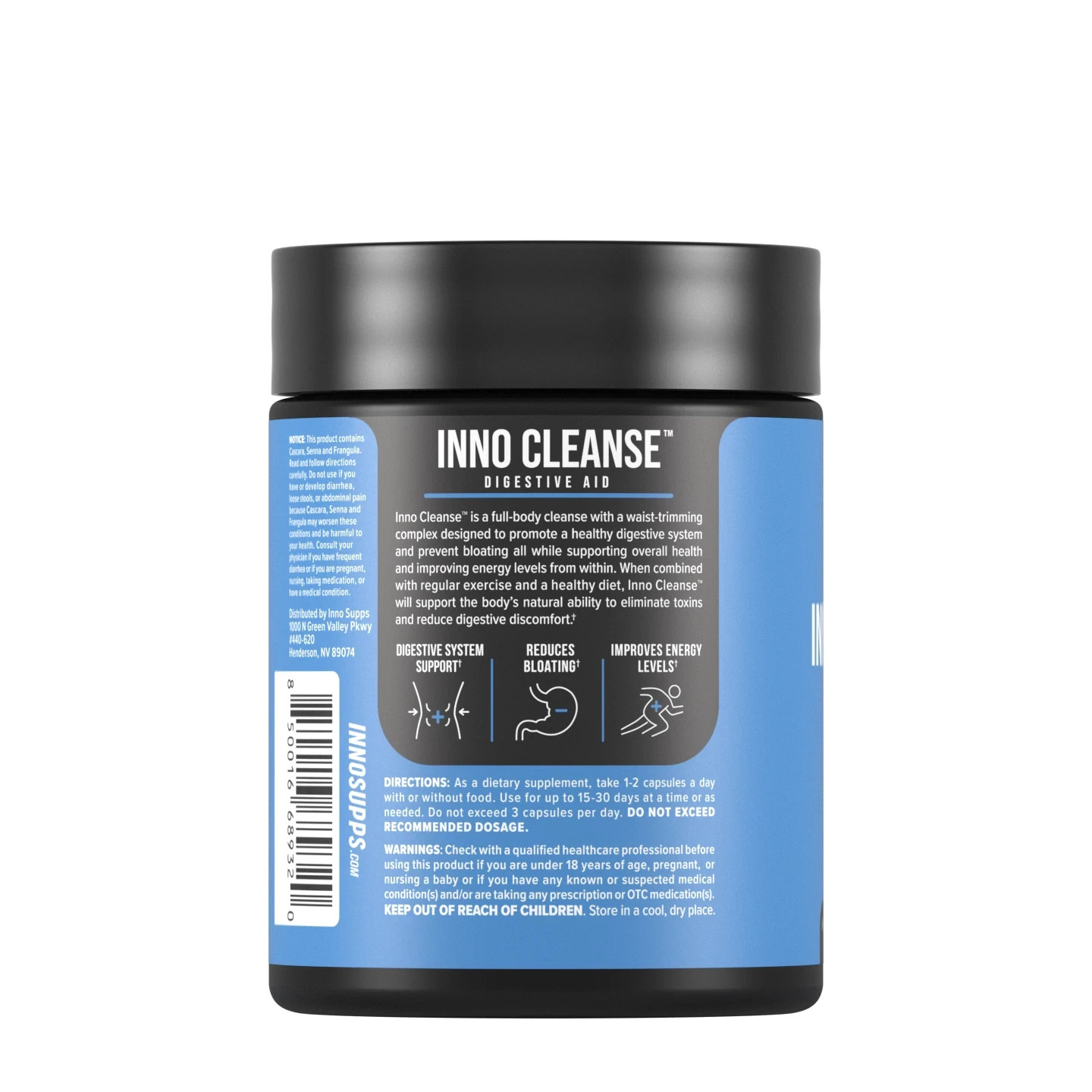 Inno Cleanse Herbal Supplement Digestive Wellness Formula Natural Herbal Blend